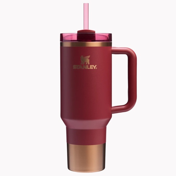 Stanley Gilded Pomegranate Quencher 40 oz Tumbler - Picture 1 of 7